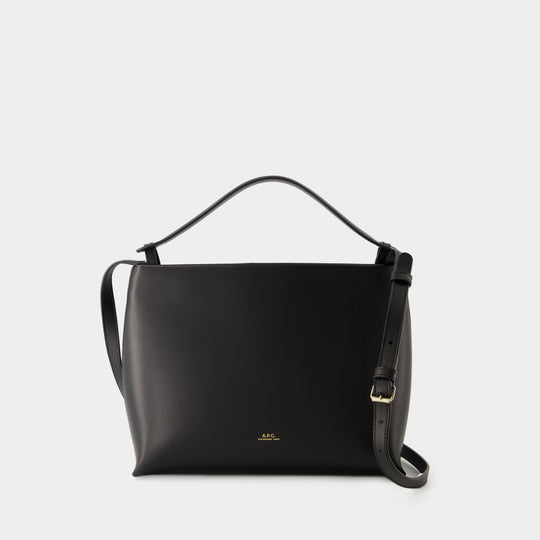 Sac À Bandoulière Ashley - A.P.C. - Coton - Noir