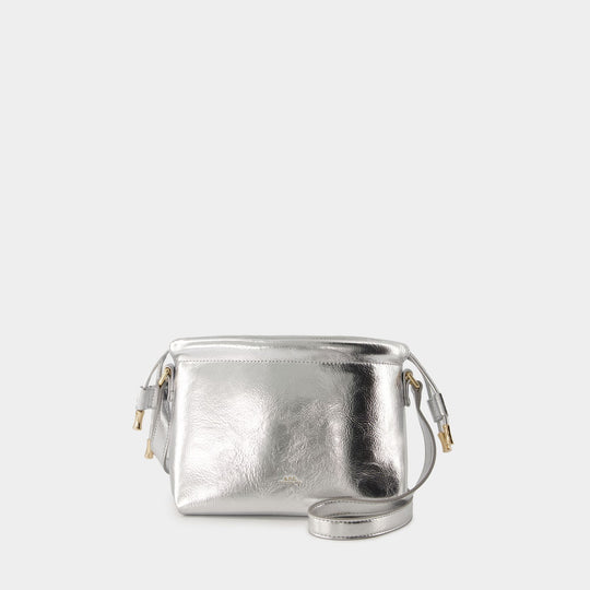 Sac à Bandoulière Ninon Mini - A.P.C. - Synthétique - Argenté