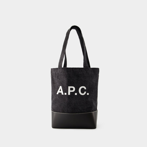 Cabas Axel Small - A.P.C. - Denim - Noir