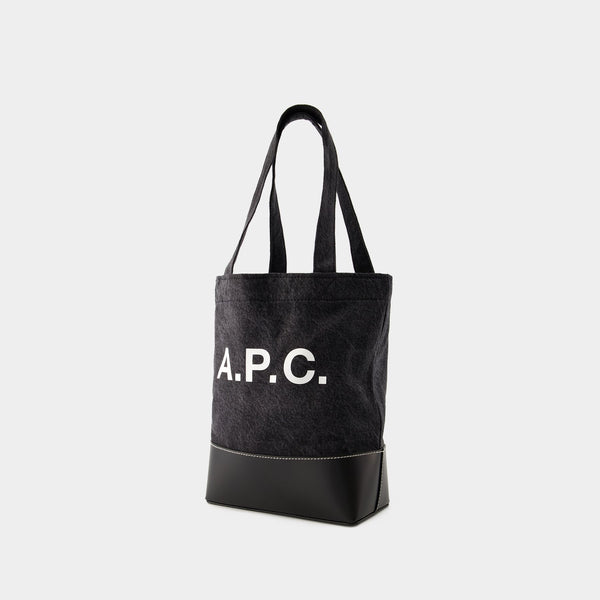 Cabas Axel Small - A.P.C. - Denim - Noir