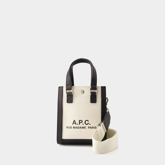 Sac à Bandoulière Camille 2.0 Mini - A.P.C. - Coton - Noir