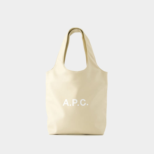 Tote Bag Ninon Small - A.P.C. - Synthétique - Crème