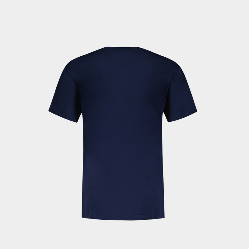 T Shirt Amo - A.P.C. - Coton - Bleu