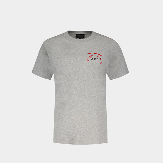 T Shirt Amo - A.P.C. - Coton - Gris