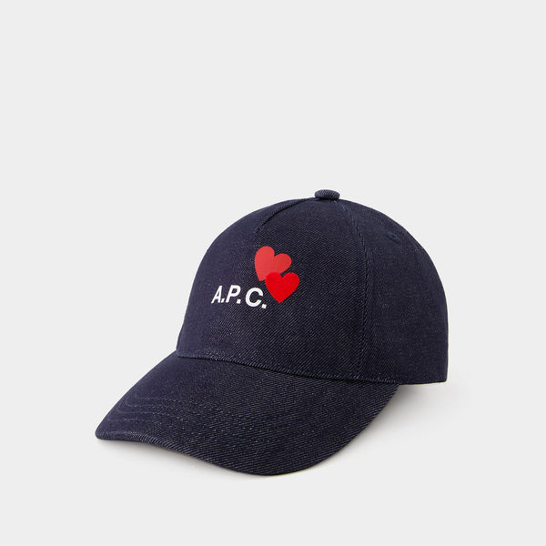 Casquette Eden Blondie - A.P.C. - Synthétique - Bleu
