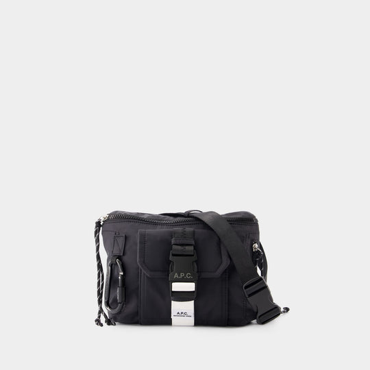 Sac Banane Trek - A.P.C. - Synthétique - Noir