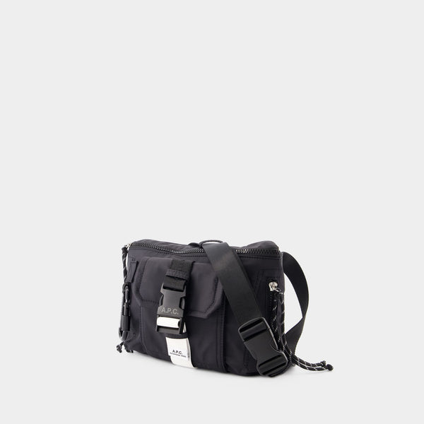 Sac Banane Trek - A.P.C. - Synthétique - Noir