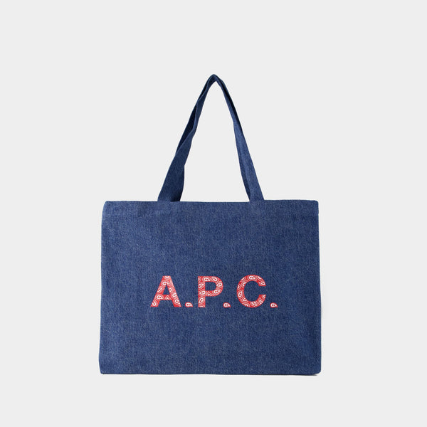 Cabas Diane - A.P.C. - Coton - Bleu Denim