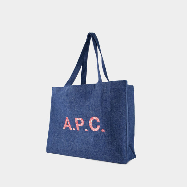 Cabas Diane - A.P.C. - Coton - Bleu Denim