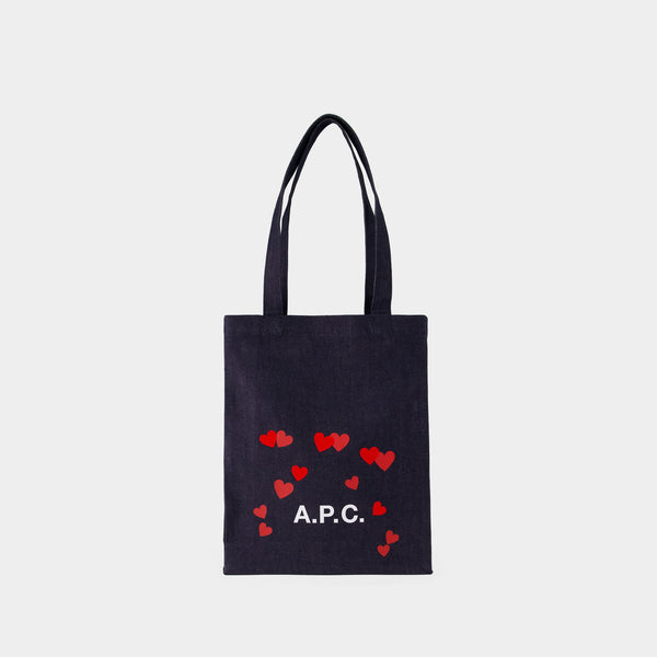 Cabas Lou Blondie - A.P.C. - Coton - Bleu