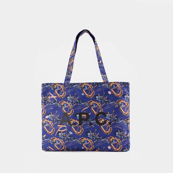 Cabas Diane Reversible - A.P.C. - Synthétique - Bleu