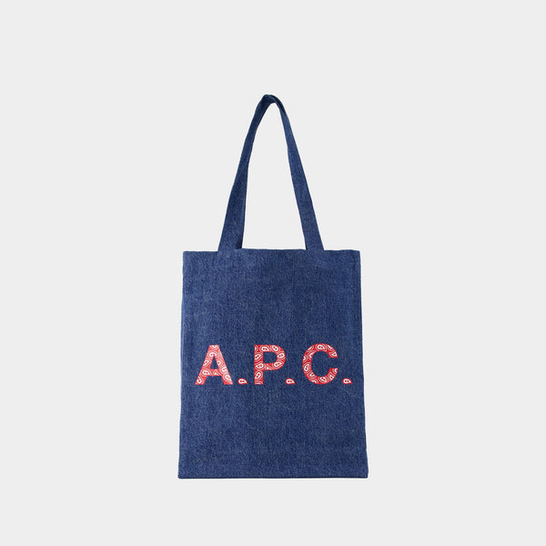 Cabas Lou - A.P.C. - Coton - Bleu Denim