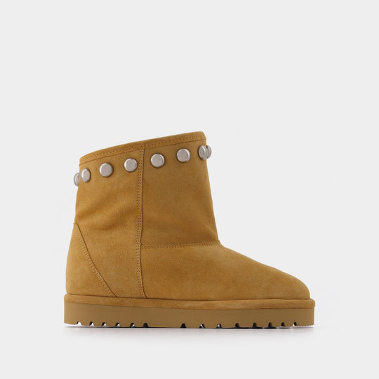 Bottines Kypsy en Shearling Beige