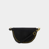 Sac à bandoulière Skano Gz - Isabel Marant - Cuir - Noir