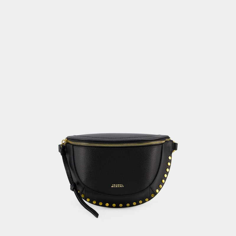 Sac à bandoulière Skano Gz - Isabel Marant - Cuir - Noir