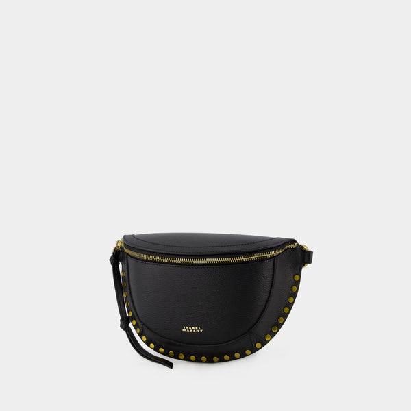 Sac à bandoulière Skano Gz - Isabel Marant - Cuir - Noir