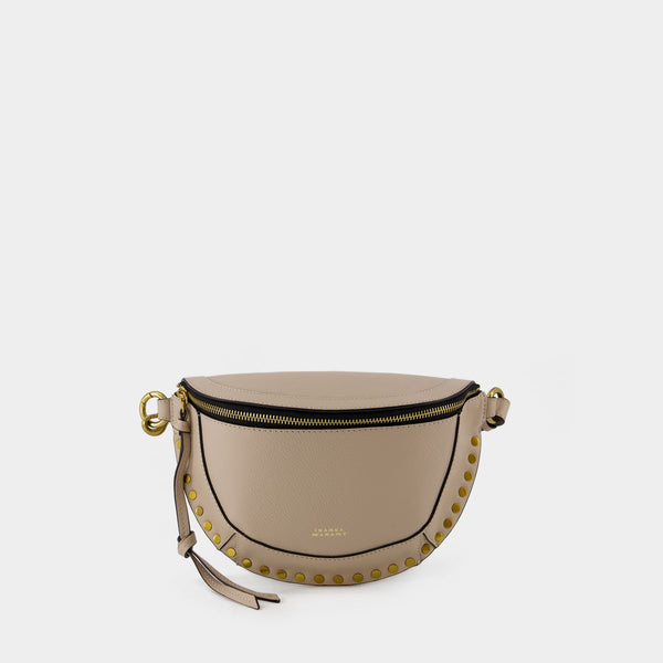 Sac à bandoulière Skano Gz - Isabel Marant - Cuir - Beige