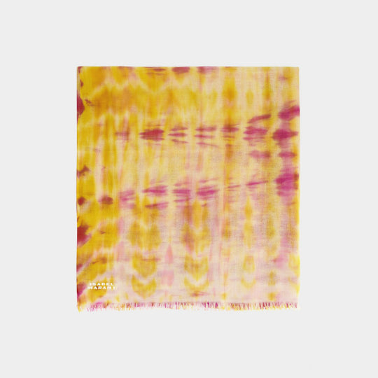 Écharpe Alette-Gb - Isabel Marant - Cachemire - Jaune