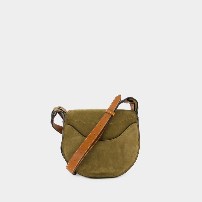 Sac À Bandoulière Botsy - Isabel Marant - Cuir - Kaki