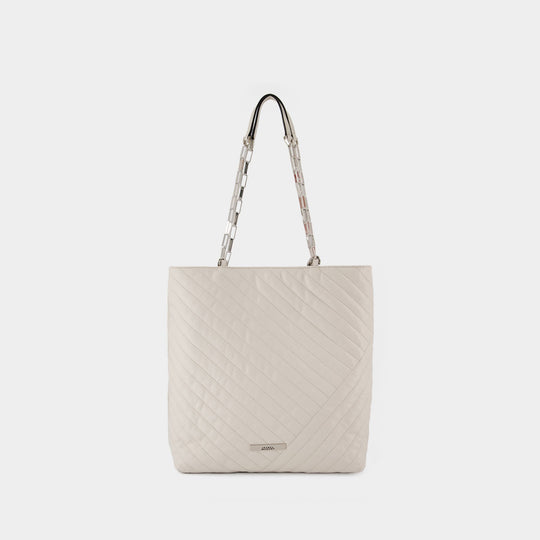 Sac Hobo Merine N/S - Isabel Marant - Cuir - Beige