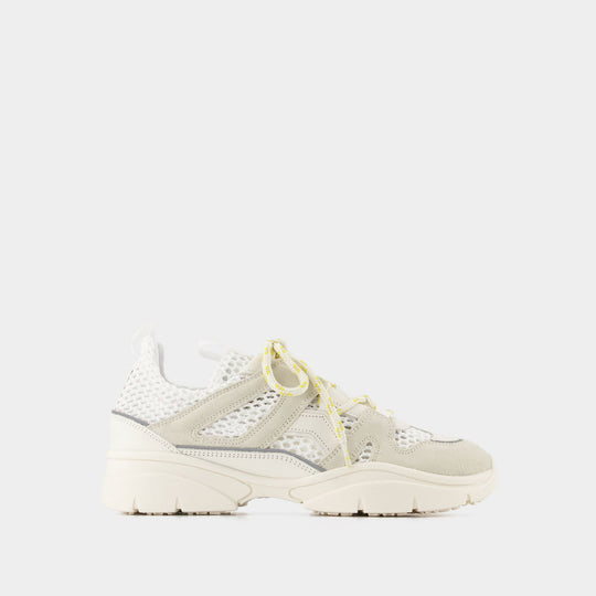 Sneakers Kindsay-Gd - Isabel Marant - Cuir - Blanc