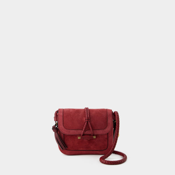 Sac à bandoulière Vigo Flap Gb - Isabel Marant - Cuir - Blanc