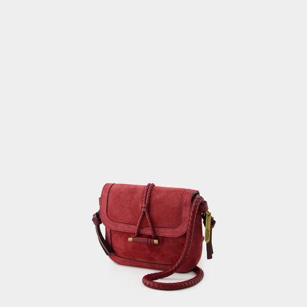 Sac à bandoulière Vigo Flap Gb - Isabel Marant - Cuir - Blanc