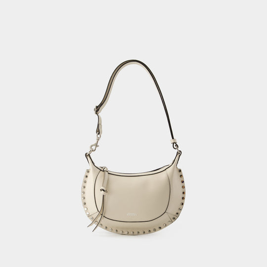 Sac à bandoulière Oskan Moon Gz - Isabel Marant - Cuir - Blanc