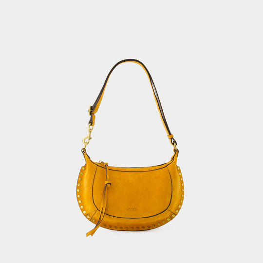 Sac à bandoulière Oskan Moon Ga - Isabel Marant - Cuir - Jaune
