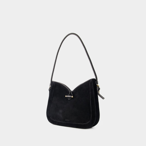 Sac à bandoulière Vigo Hobo Gz - Isabel Marant - Cuir - Noir