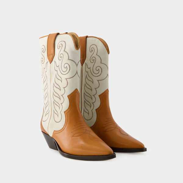 Bottines Duerto - Isabel Marant - Cuir - Marron