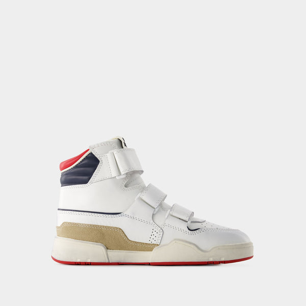 Sneakers Oney High - Isabel Marant - Cuir - Blanc