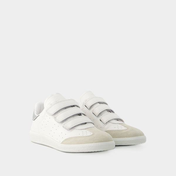Sneakers Beth - Isabel Marant - Cuir - Argenté