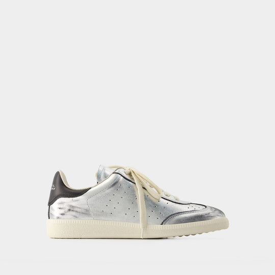 Sneakers Bryce - Isabel Marant - Cuir - Argenté
