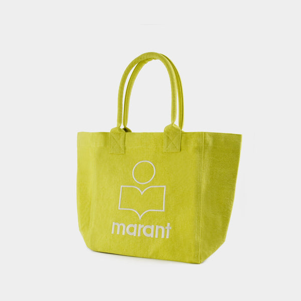 Cabas Small Yenky - Isabel Marant - Coton - Jaune