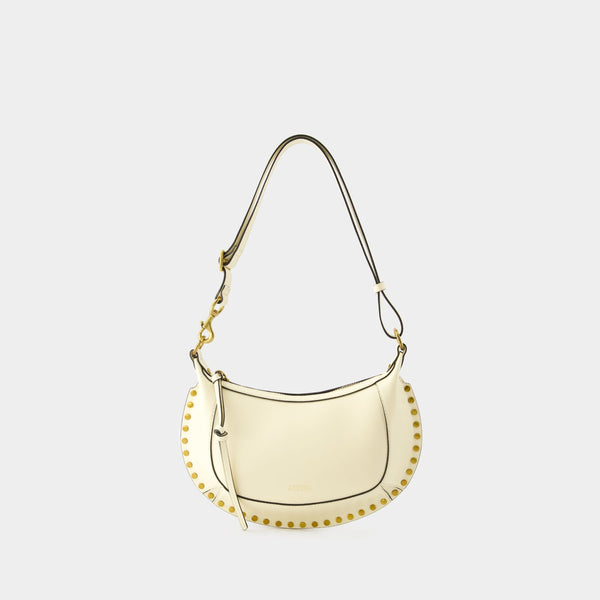 Sac À Bandoulière Oskan Moon - Isabel Marant - Cuir - Crème