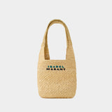 Cabas Praia Medium - Isabel Marant - Raphia - Beige