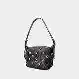 Sac Porté Épaule Leyden Gd - Isabel Marant - Cuir - Noir