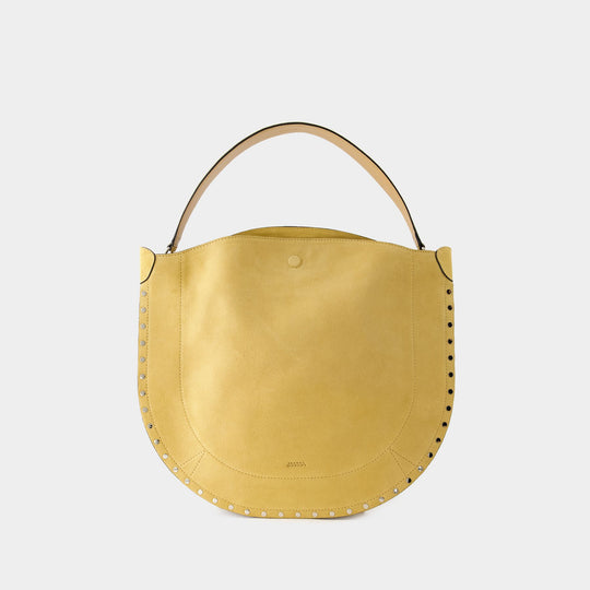 Sac Hobo Oskan - Isabel Marant - Cuir - Jaune