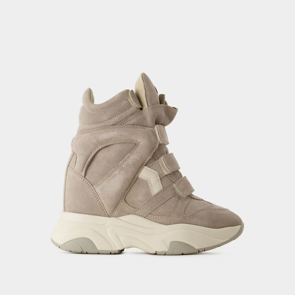 Sneakers Balskee Gd - Isabel Marant - Cuir - Gris