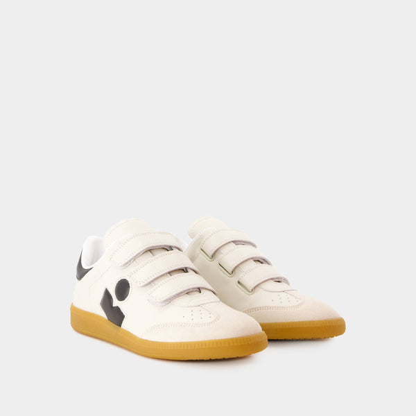 Sneakers Beth Gd - Isabel Marant - Coton - Beige/Noir