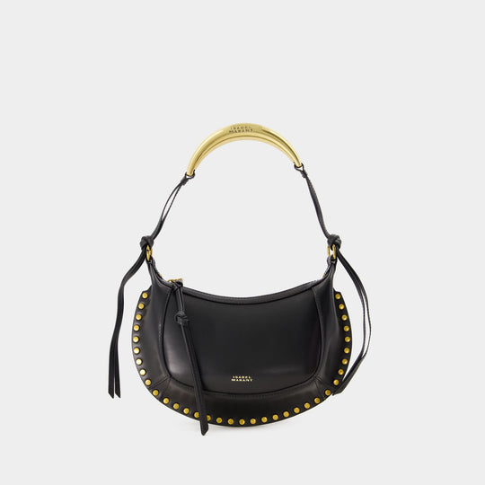 Sac Porté Épaule Oskan Moon Gd - Isabel Marant - Cuir - Noir