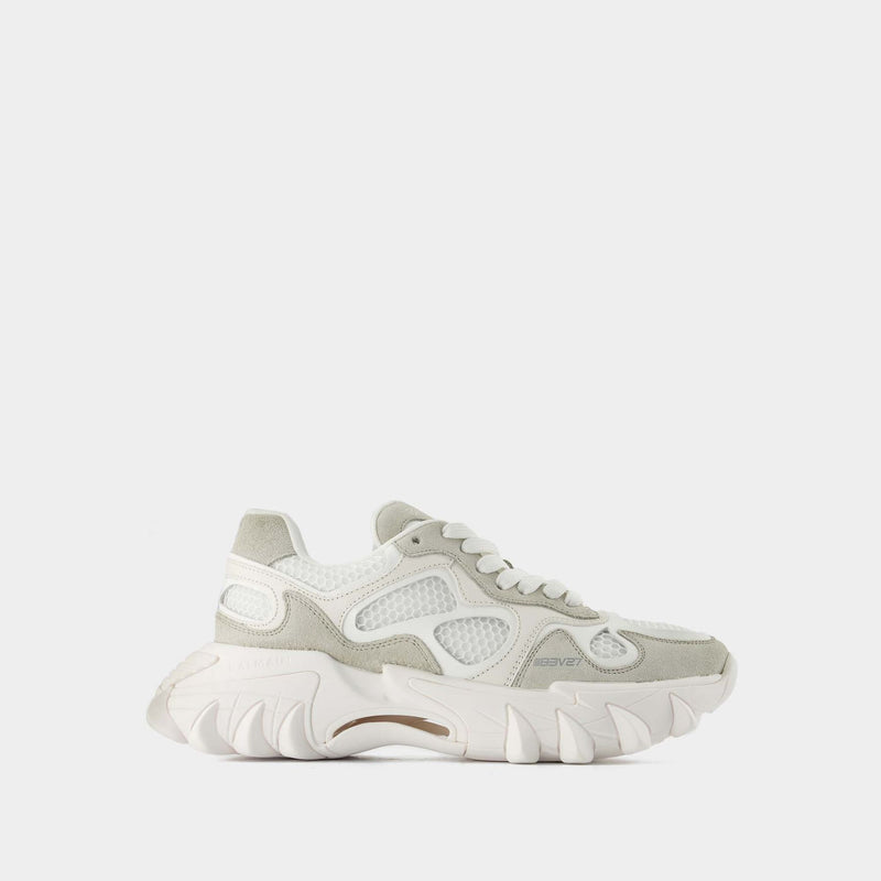 Sneakers B-East - Balmain - Cuir - Blanc