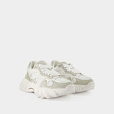 Sneakers B-East - Balmain - Cuir - Blanc