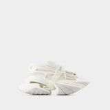 Sneakers Unicorn - Balmain - Cuir - Blanc