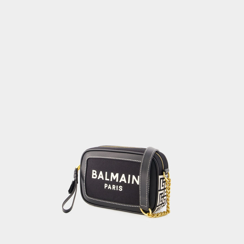 Sac B-Army Camera - Balmain - Toile - Noir
