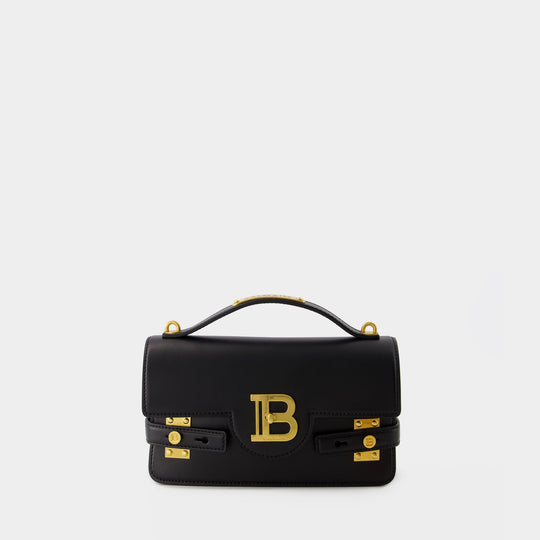 Sac à bandoulière Bbuzz 24 - Balmain - Cuir - Noir