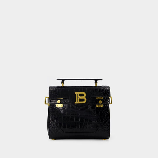 Sac à bandoulière Bbuzz 23 - Balmain - Cuir - Noir