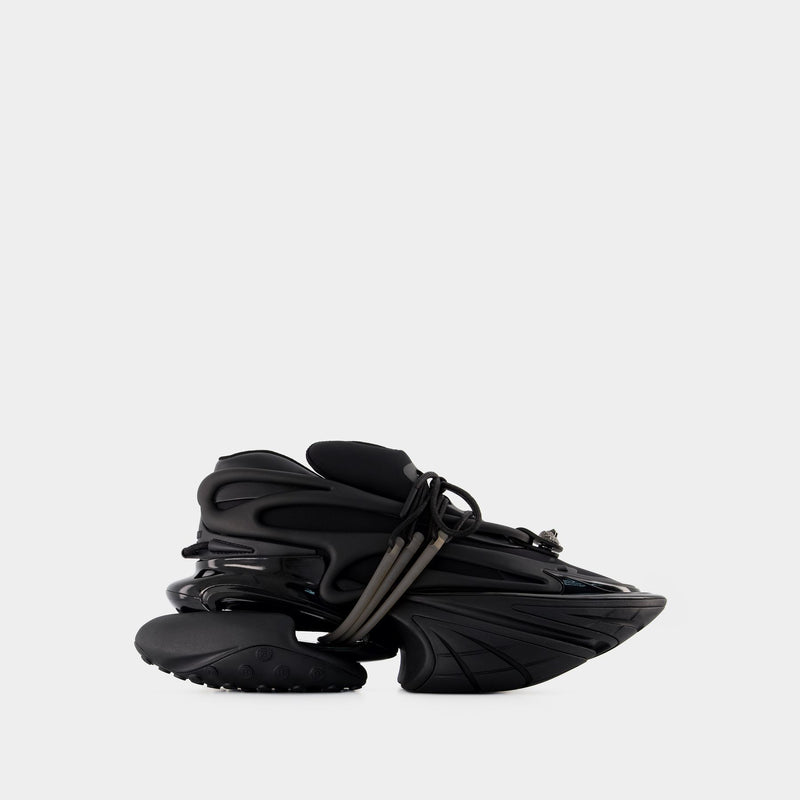 Sneakers Unicorn - Balmain - Cuir - Noir