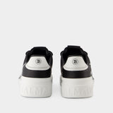Sneakers B Court - Balmain - Cuir - Noir